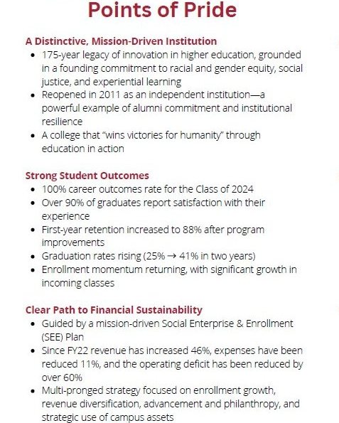 Antioch’s Points of Pride and 3 C’s